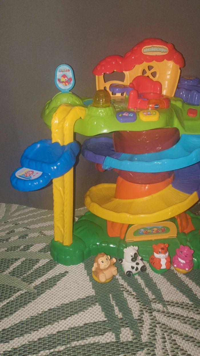 Arbre tut tut bolides animaux état.neuf vtech - photo numéro 6