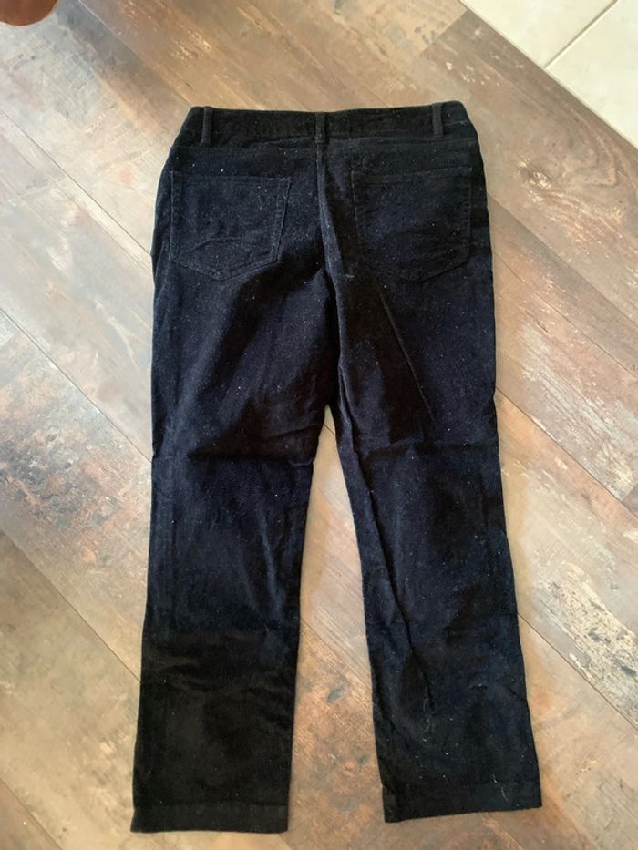 Pantalon velours noir - photo numéro 4