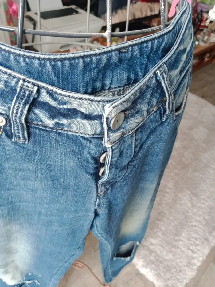 Jeans Diesel cuddy bleu - photo numéro 3