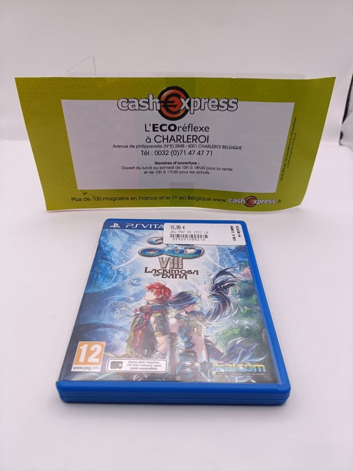 Jeu PSVITA XS VIII lacrimosa of dana