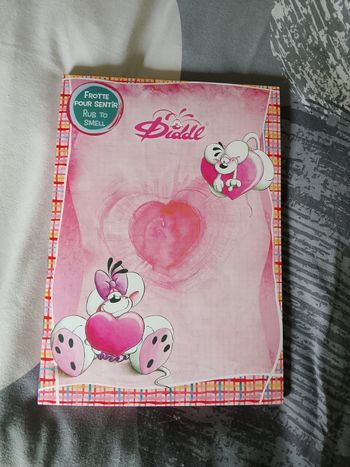 Bloc Diddl A4. Carnet Diddl de la collection Diddl coeur OVP neuf blister