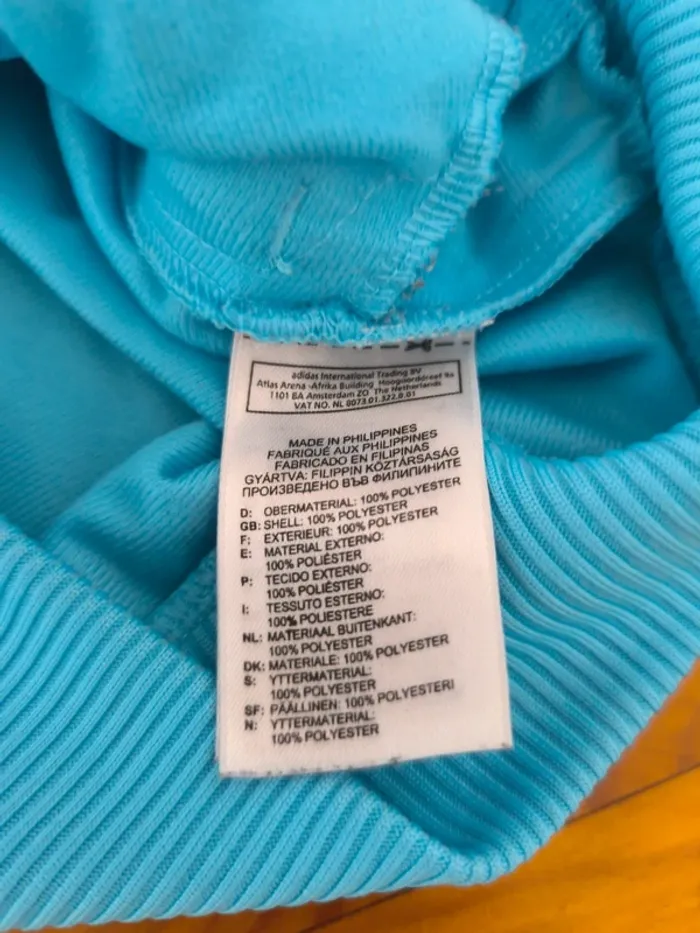 Veste Chile 62 - Adidas - Bleu clair - Taille S - photo numéro 7