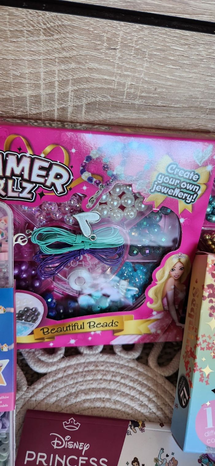 Lot Perles Stickers Princesses Disney - photo numéro 3