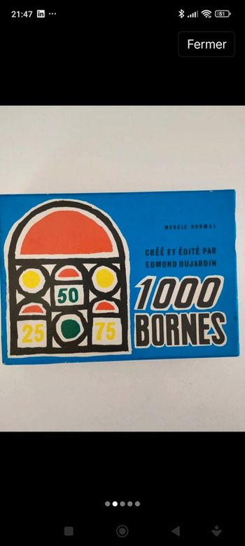 jeu les mille borne