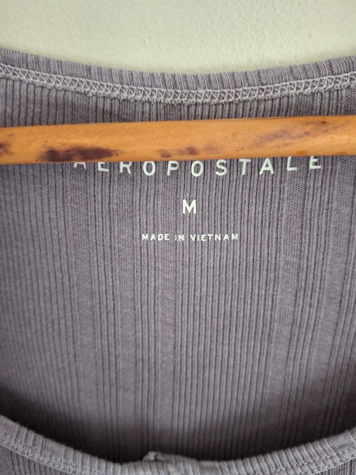 Crop top aéropostale violet M - photo numéro 3