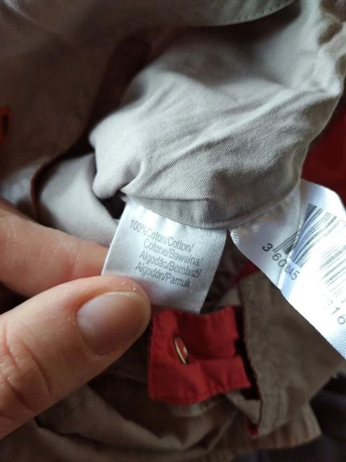 Salopette short Garçon 6 mois Âne Tissaia 100% coton - photo numéro 9