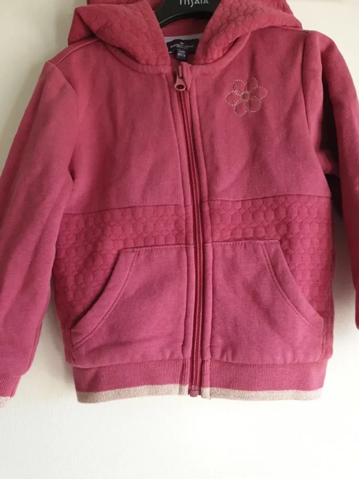 Sweat zippé sergent major 4 ans - photo numéro 3