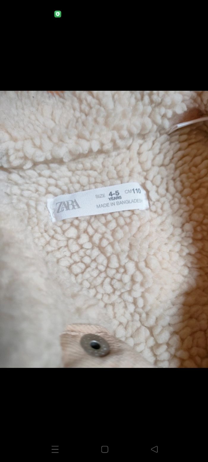 Veste Zara mixte - photo numéro 2