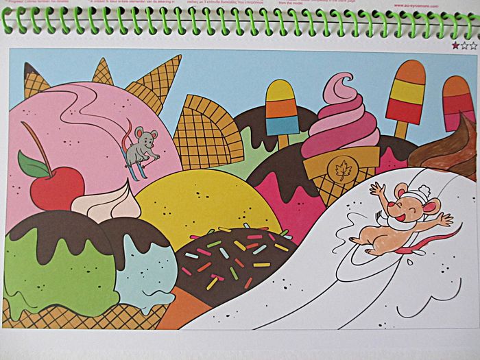 Livre de coloriages Gourmandises - Sycomore (38 pages) - photo numéro 7