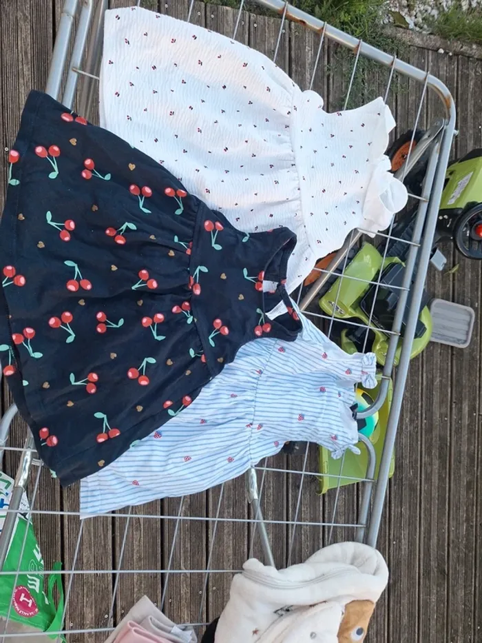 Lot de 3 robes kiabi