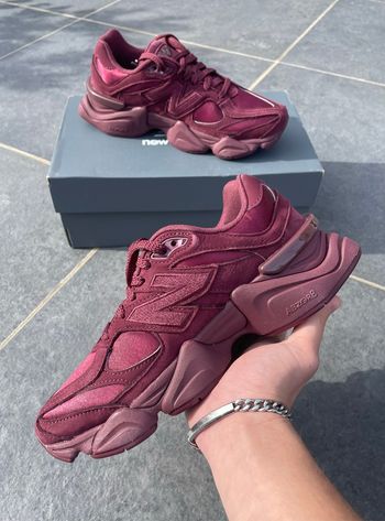 New Balance Burgundy Rouge Satin - Femme 39,5