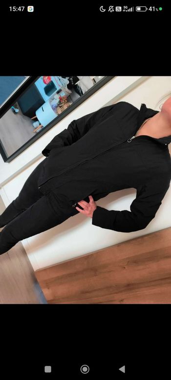 🖤 Coupe-vent noir femme Basic One – Taille L (40)