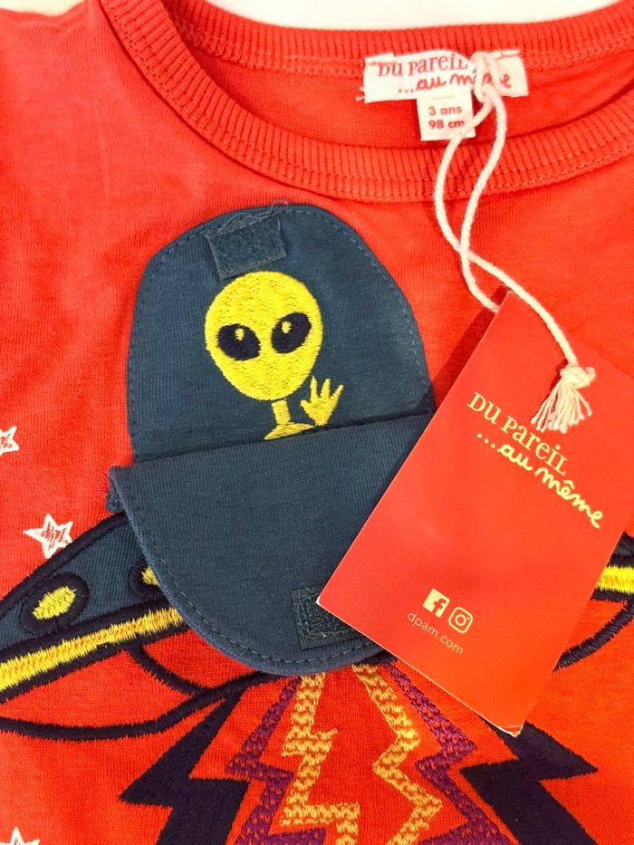 T-shirt manches longues DPAM 3 ans - photo numéro 3