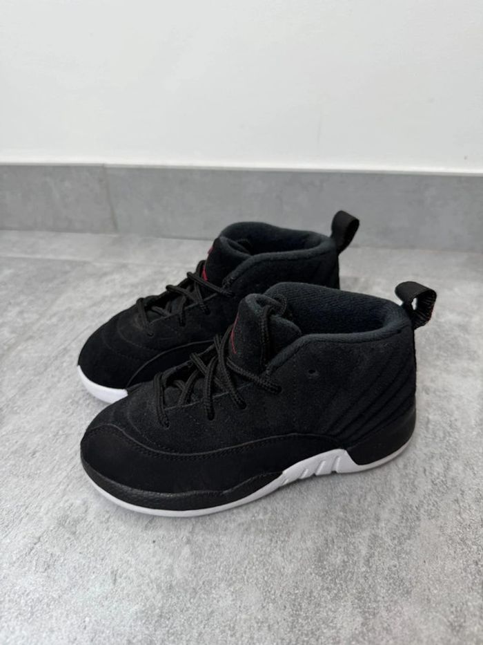 Baskets Jordan XII 12 retro black enfant unisexe taille 27 neuves - photo numéro 4