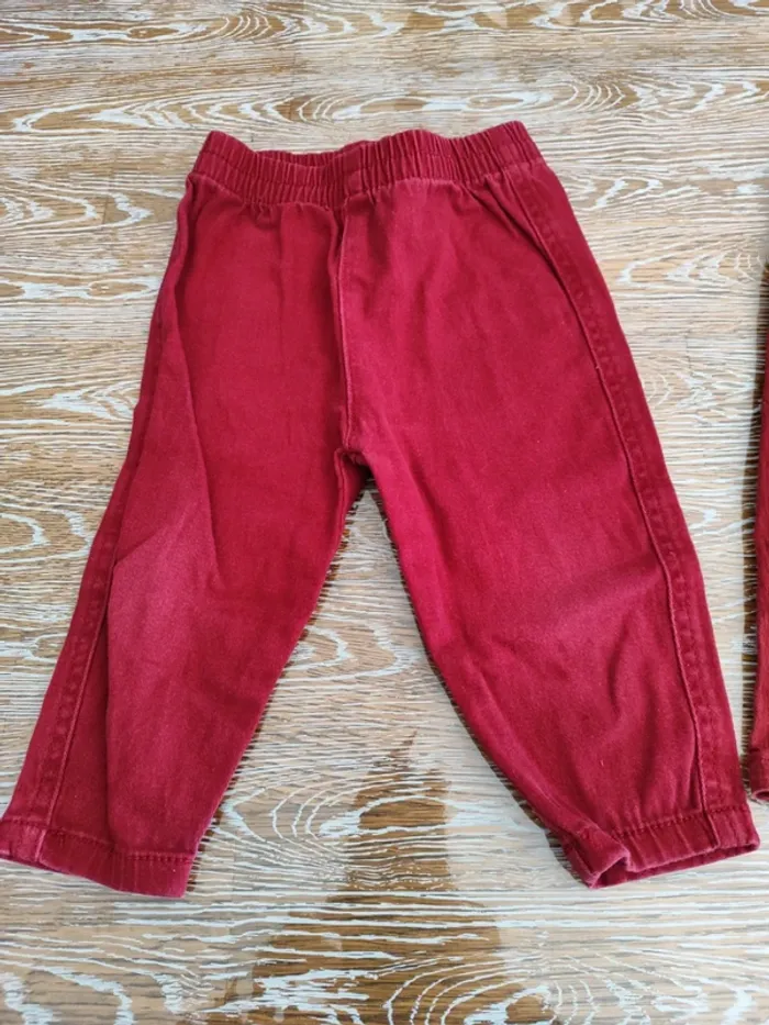 🍁 lot de 5 pantalons taille 12 mois 🍁 - photo numéro 6