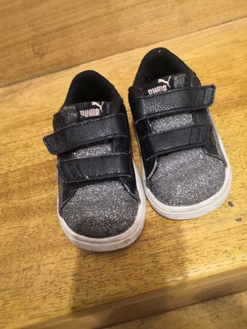 Basket adidas fille pailletées taille 23