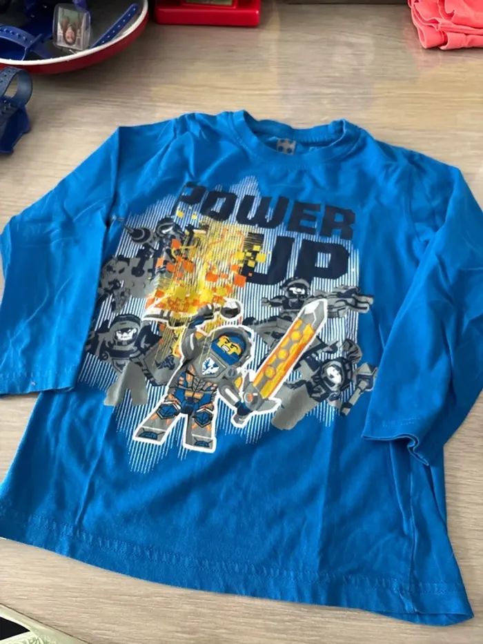 T shirt manche longue lego