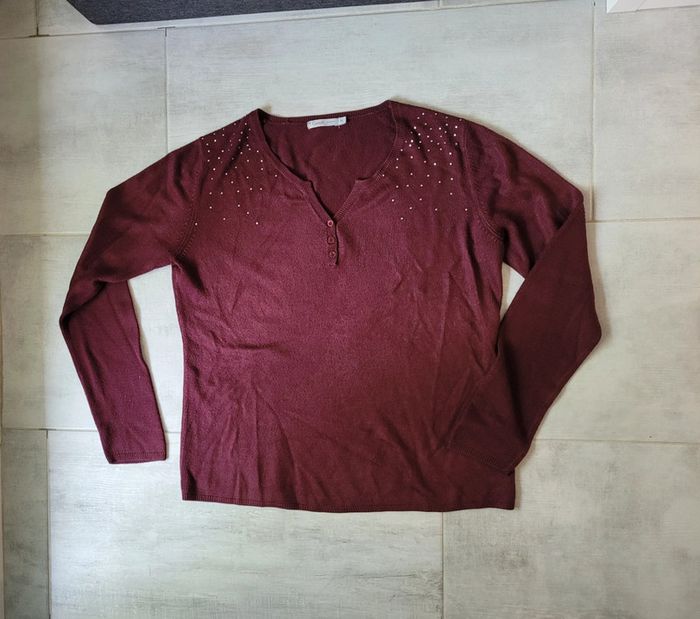 Pull léger Gémo, taille XL.