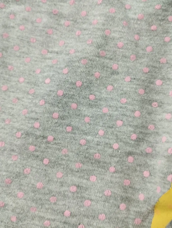 Débardeur gris à pois rose NKY 10 ans - photo numéro 3