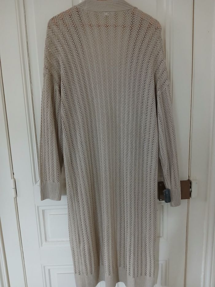 Gilet long tricot femme - photo numéro 2