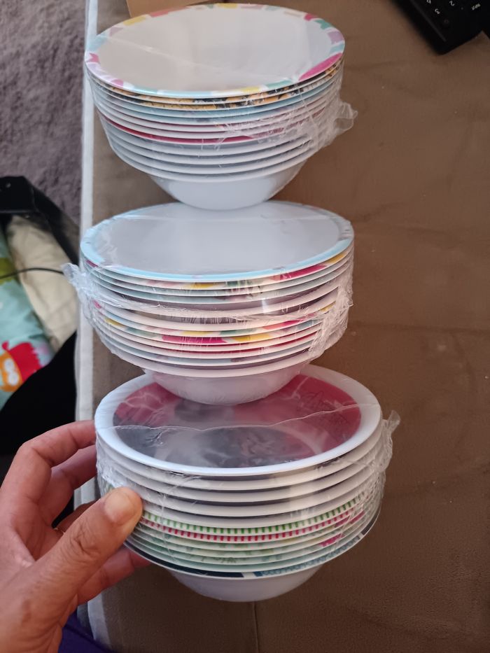 Bols plastique pour enfants