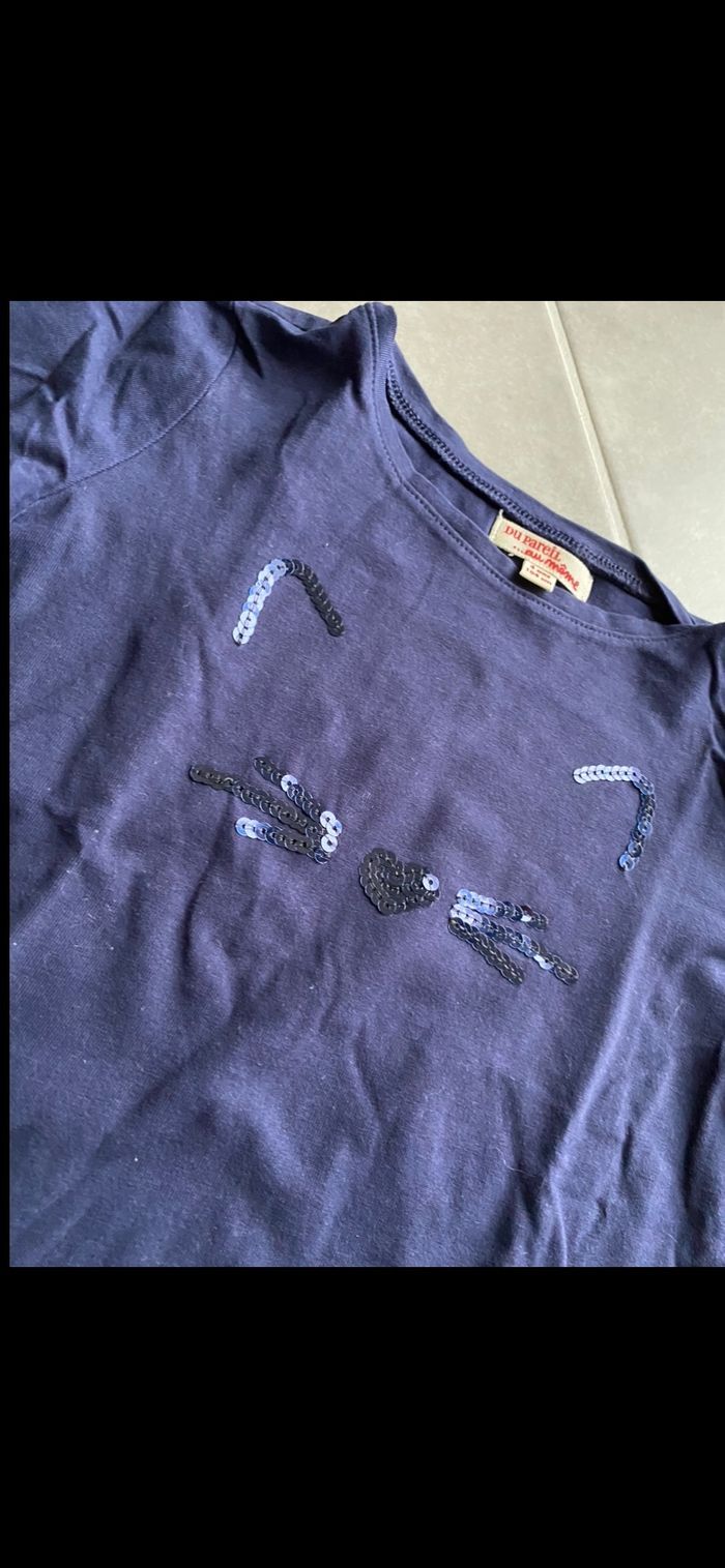 Tee shirt manches longues Chat Neuf 4 ans - photo numéro 4