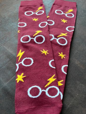 Chaussette haute Harry potter