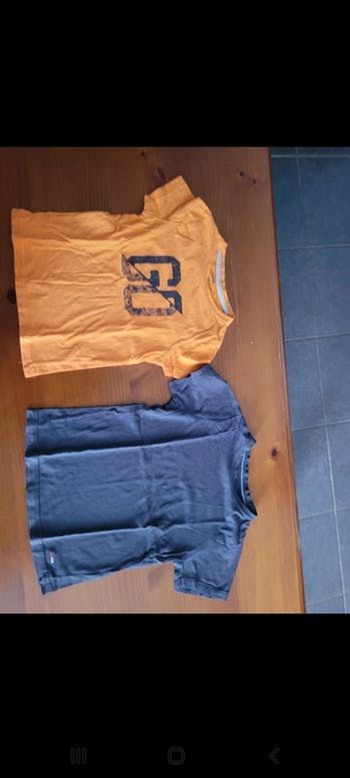 2 t shirt taille 6 ans