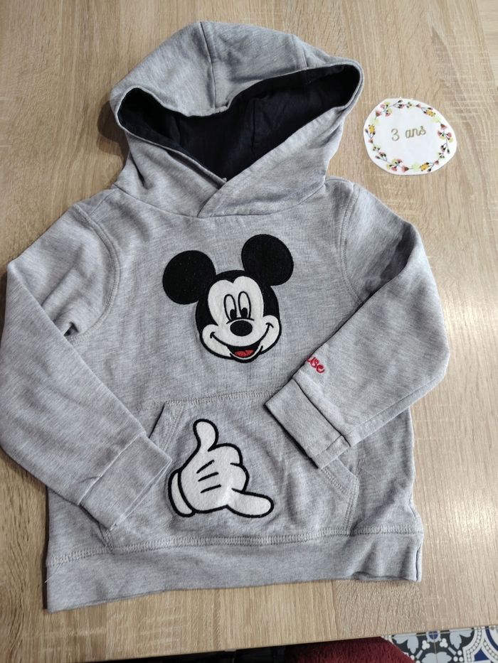Lot de 3 sweats à capuche 3ans Disney - photo numéro 5