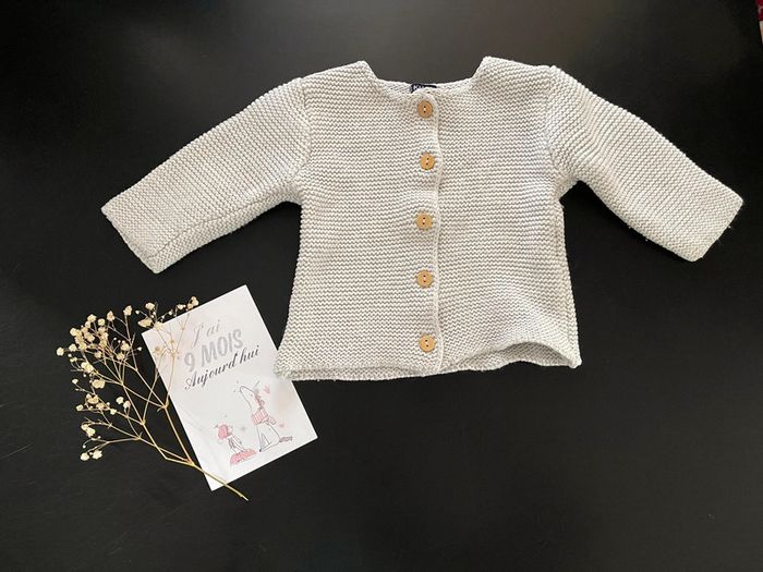 Gilet en maille épaisse 9M mixte