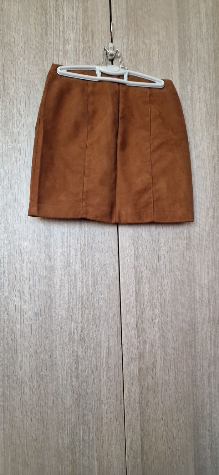 Jupe velours ras - photo numéro 2