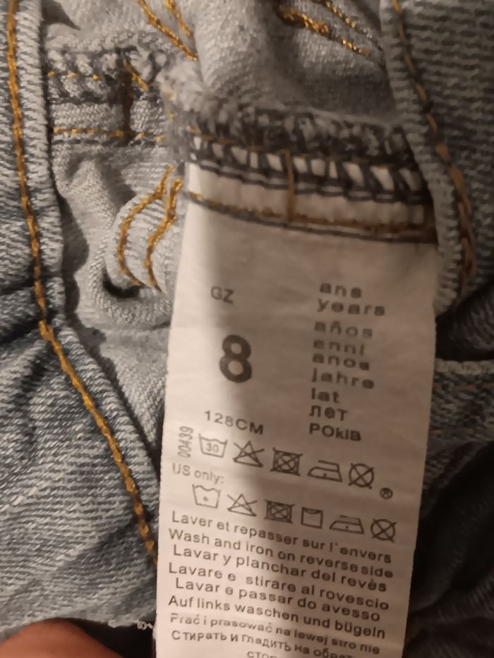 Jean casual garcon 3 pommes 8ans - photo numéro 4