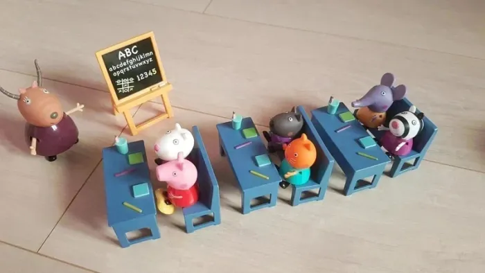 Salle de classe Peppa Pig