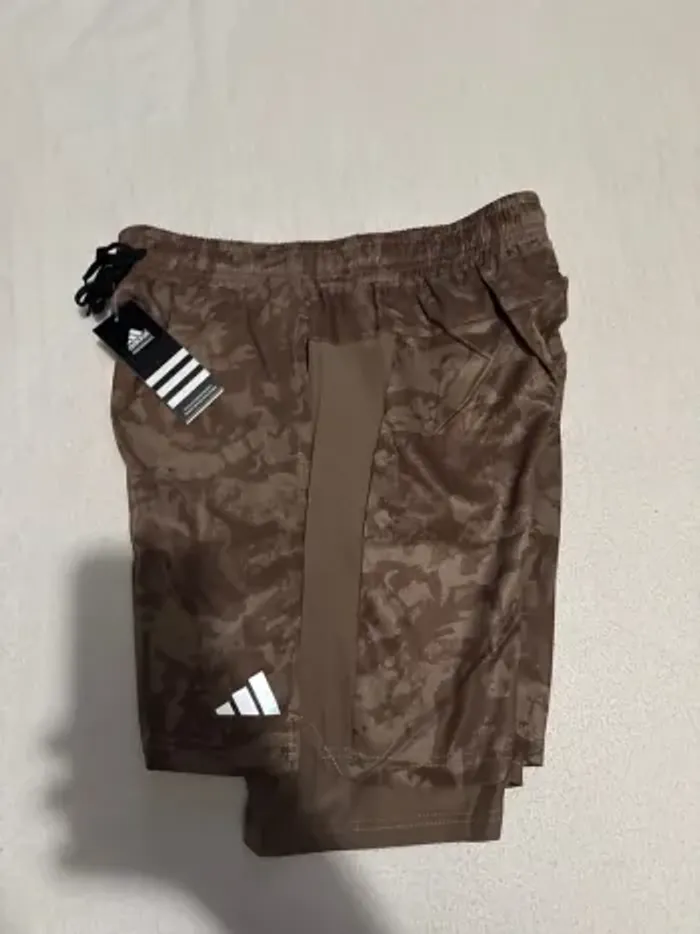 Short own the run spray dye 2-in-1 taille XL - photo numéro 4