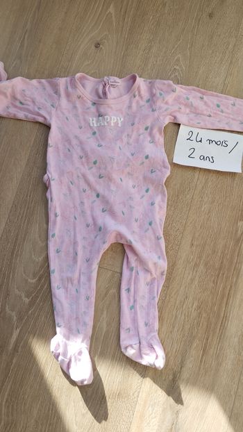 Pyjama 24 mois
