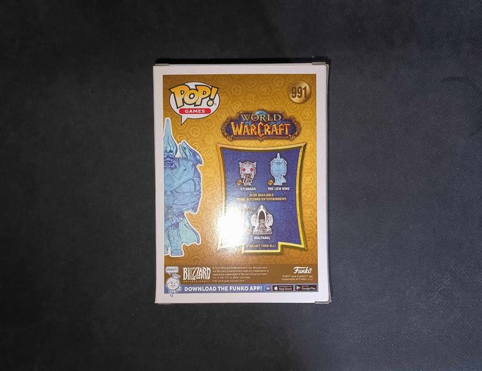 Figurine Funko Pop / The Lich King "Roi Liche" 991 / World Of Warcraft - photo numéro 2