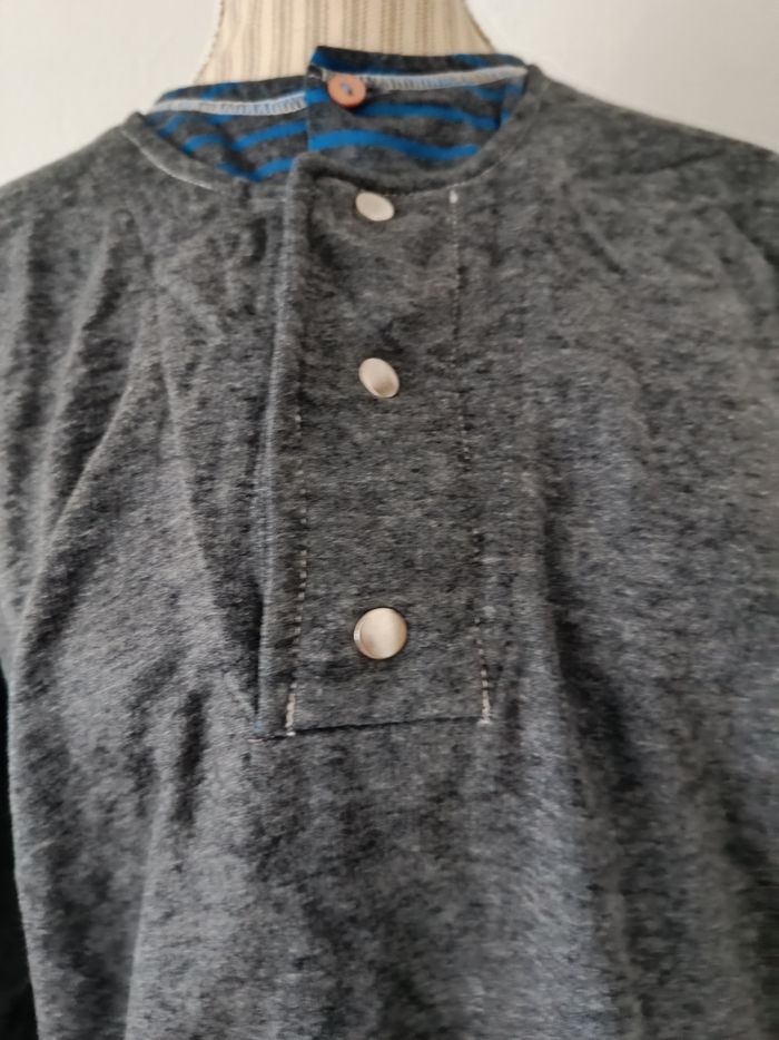 Pull gris - photo numéro 3