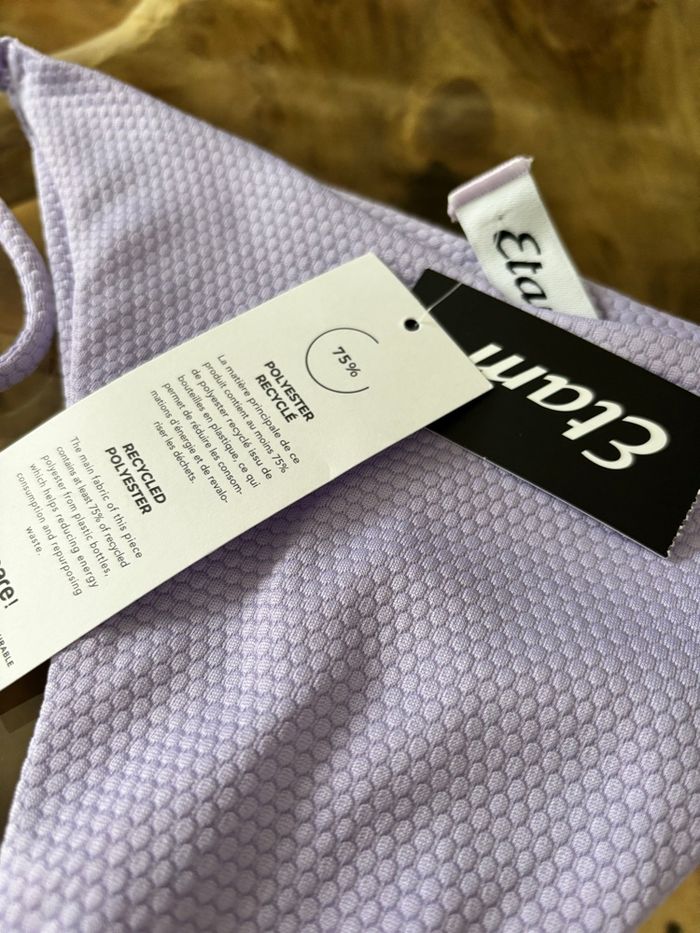 Bas de maillot de bain Etam violet lilas - photo numéro 4