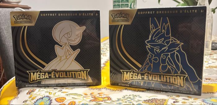Lot 2 ETB Pokémon Gardevoir et Lucario Méga-Évolution ME01 - photo numéro 3