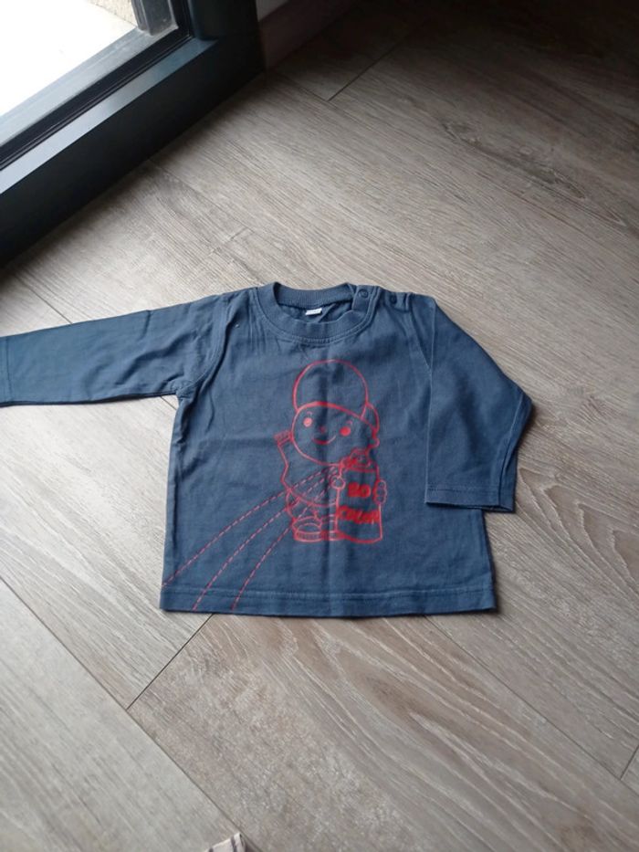 Lot 3 tee shirt manches longues - photo numéro 4