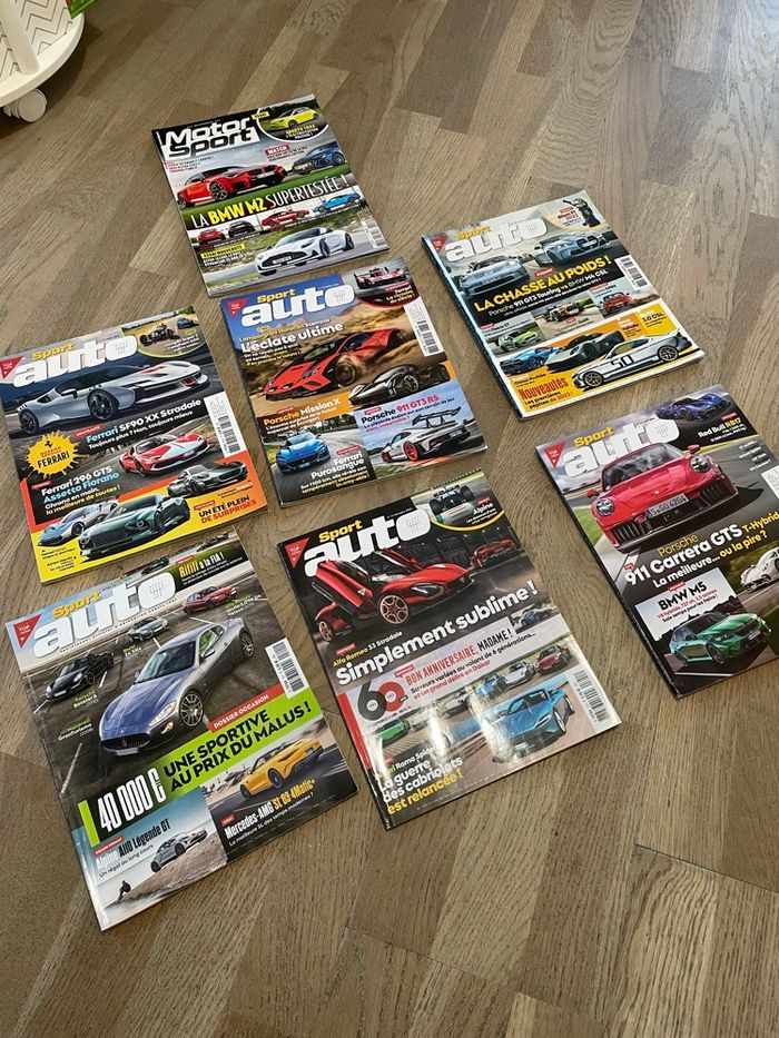 Lot magazine voiture très bon état