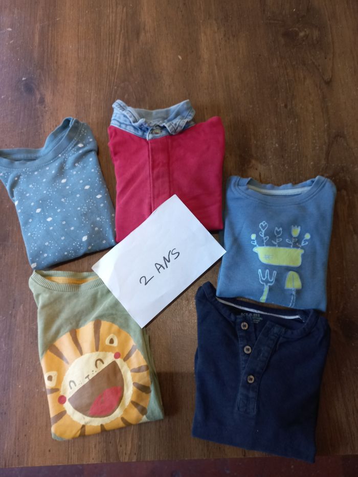 Lot tee-shirts ml
