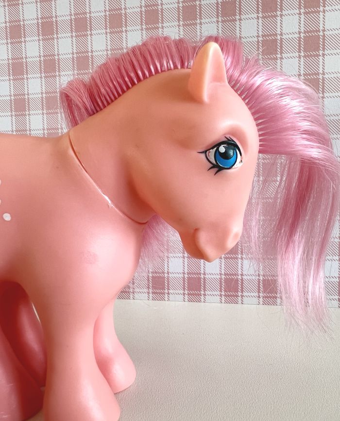 Figurine Mon Petit Poney Rose (Cotton Candy) G1 - photo numéro 4