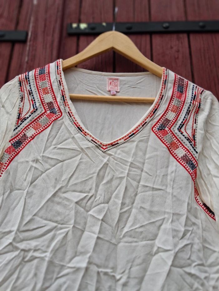 Blouse manches longues Miss Captain taille 40 - photo numéro 2