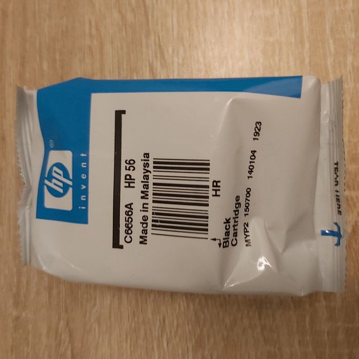 Cartouche d'encre d'imprimante HP 56 -BLACK - Neuve sous blister. Envoi rapide et soigné.