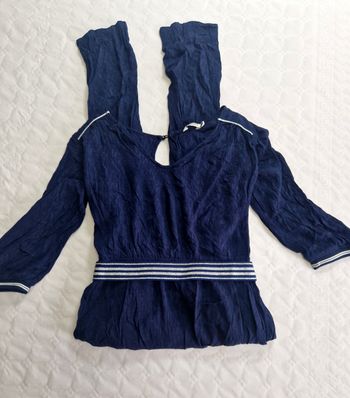 Combinaison manches longues  / pantalon  , bleu marine  , femme , Kaporal  , taille S