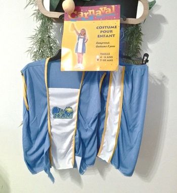 Déguisement pompom girl taille 7/10 ans - 100% polyester ( plusieurs de dispo voir annonce)