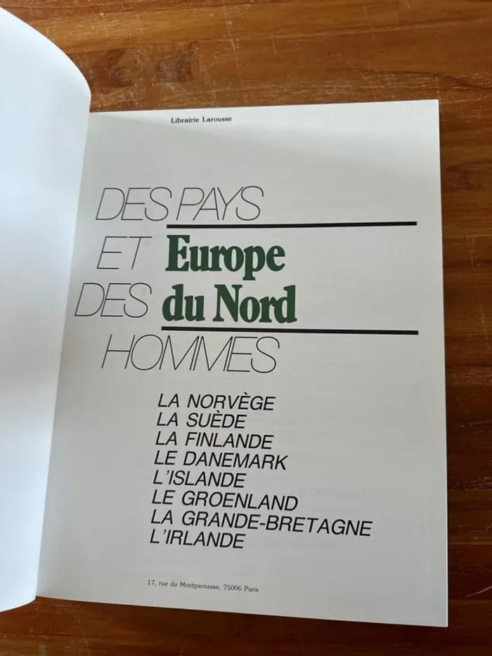 Livre Europe, du Nord, des pays et des hommes - photo numéro 4