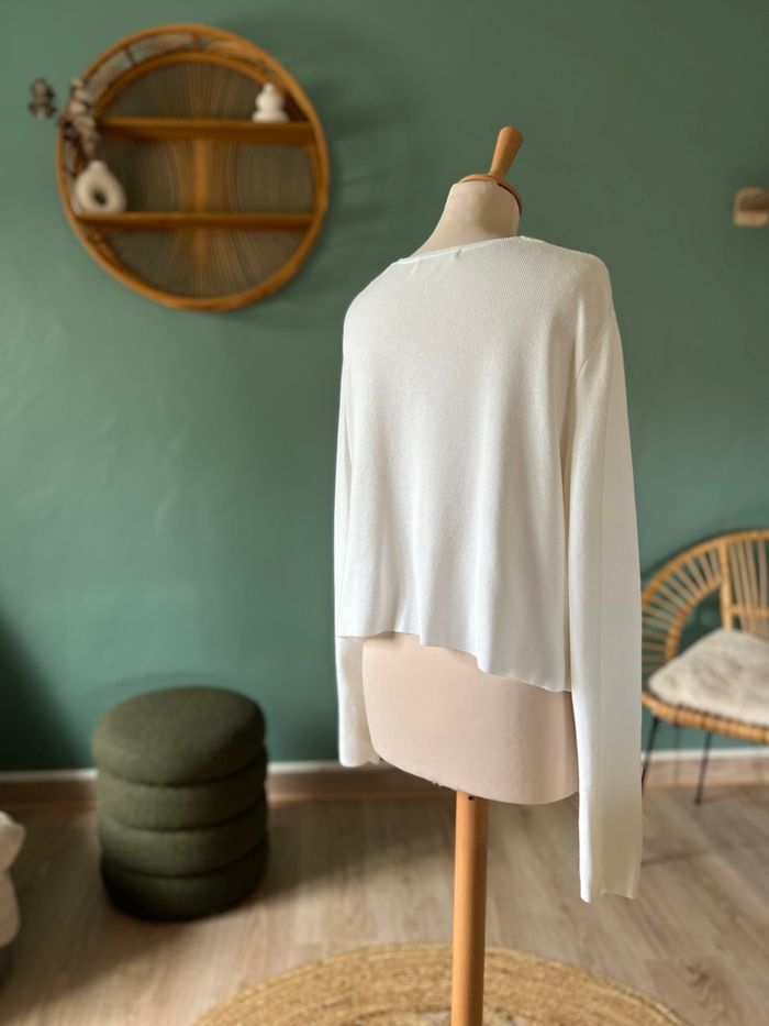 Cardigan Blanc Camaïeu – Chic, Classique & Indispensable - photo numéro 8