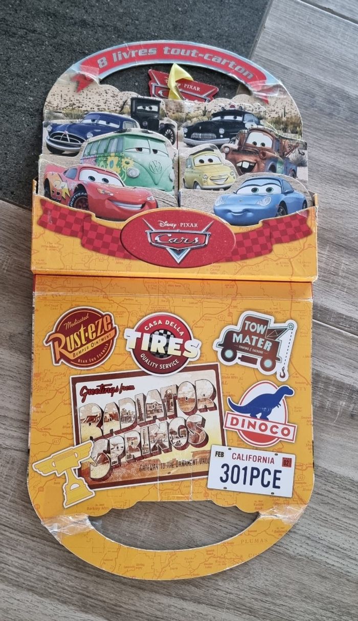 Lot de 8 mini livres carq flash mc Queen Disney Pixar - photo numéro 4